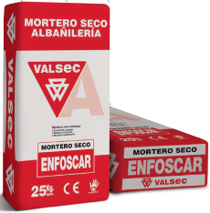 Mortero Enfoscar-Raseo saco 25 kg