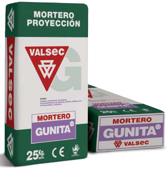 Mortero Gunita saco de 25 kg