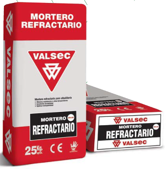 Mortero Refractario saco de 25kg