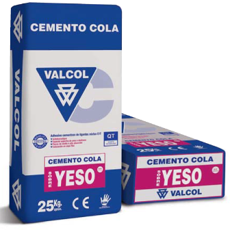 Cemento cola Yeso saco 25 kg